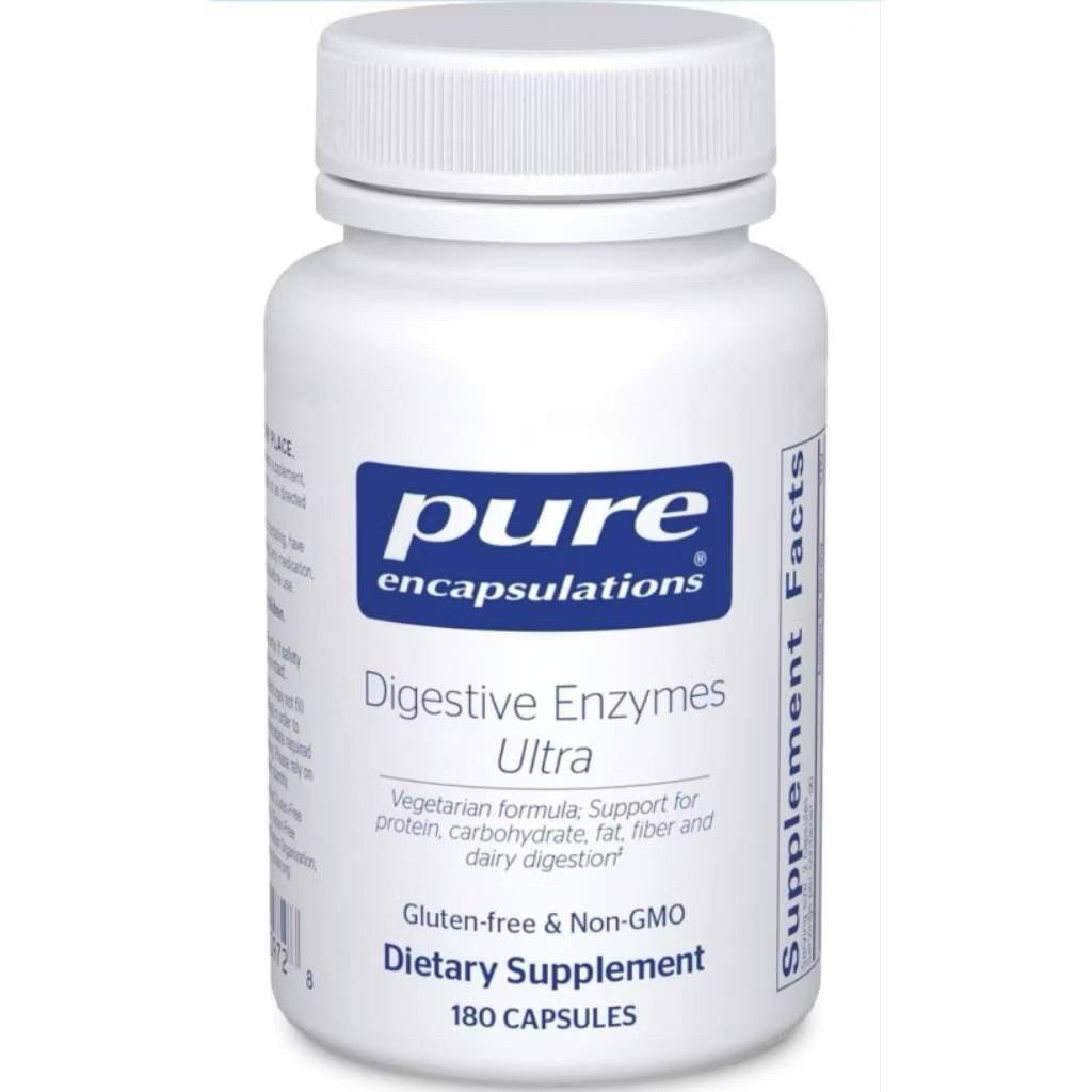 💥พร้อมส่ง💥Pure Digestive Enzymes Ultra, 180 Capsules