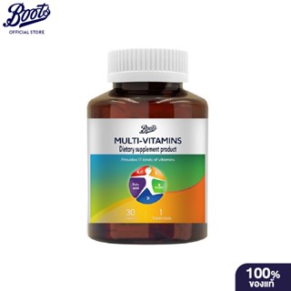 BOOTS VITAMINS บู๊ทส์ มัลติ-วิตามิน