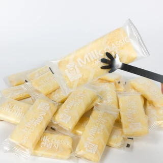 Milk Classic แครกเกอร์ รสชาติ นม ชีส 240g Non Fried ขนมข้าวเกาหลี 밀크클래식 쌀과자