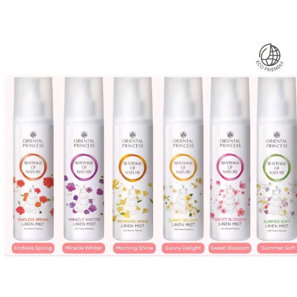 สเปรย์ฉีดผ้าหอมOriental Princess Rhythms of Nature Linen Mist 250 Ml.