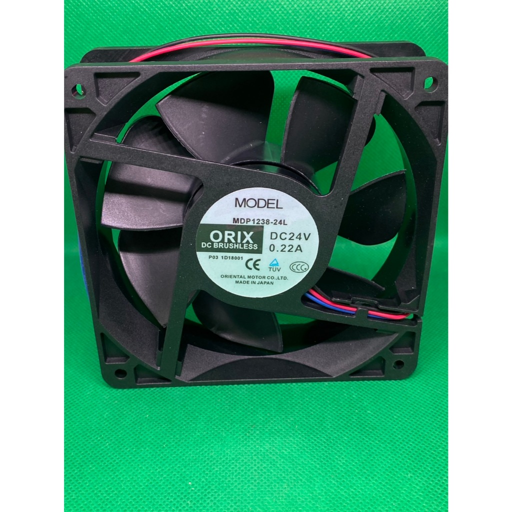 MDA1225-24H 24V 0.34A 25x120x120mm / MDP1238-24L 24V 0.22A 38x120x120mm พัดลมระบายความร้อน