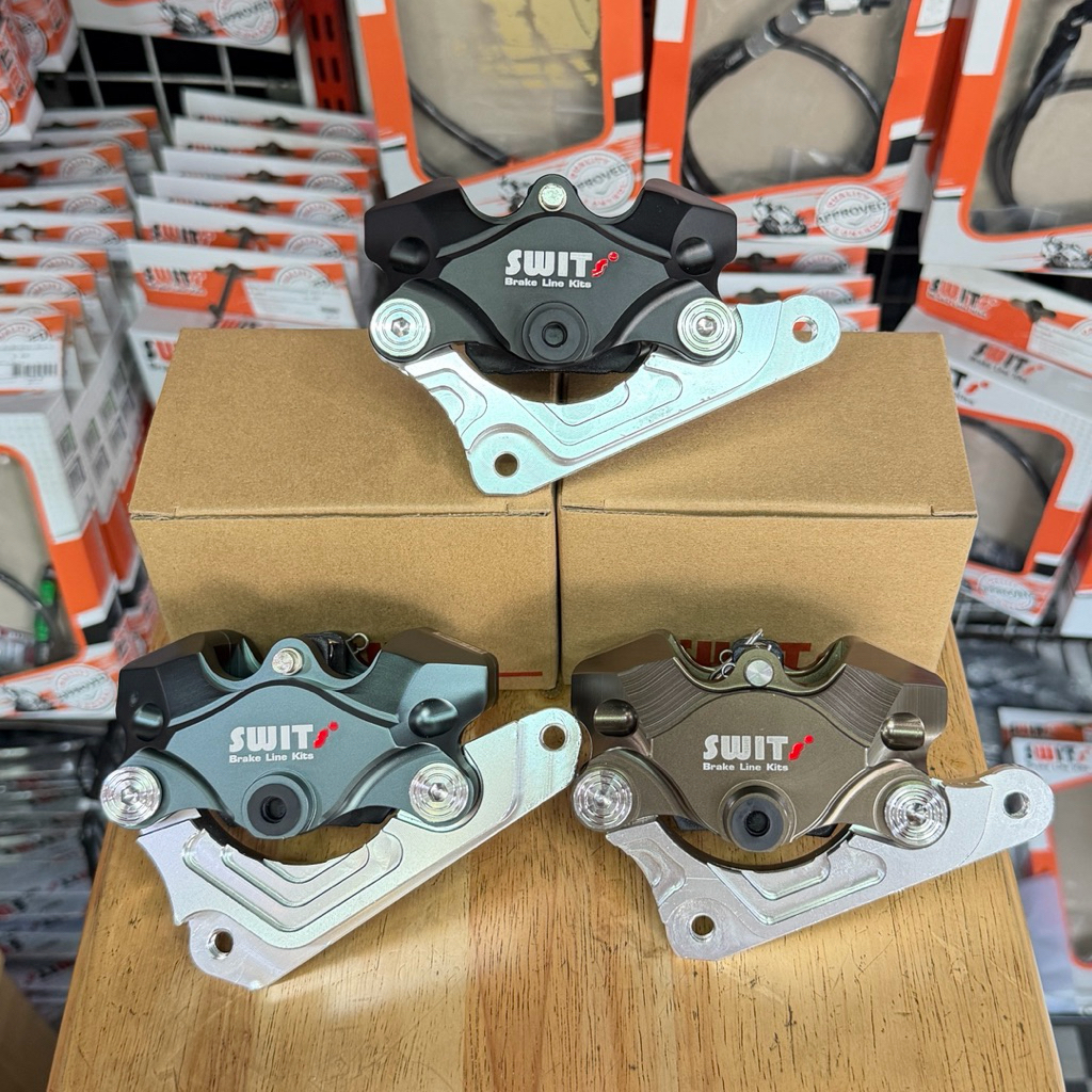 🎉🎉 ปั้มด้วง ปั้มล่าง Switแท้ 🇹🇭 พร้อมขาจับปั้ม ✅แถมฟรี น็อตเลสยึดปั้ม✅ ใส่เวฟ100/110i เก่า-ใหม่/125r-s/125บังลม