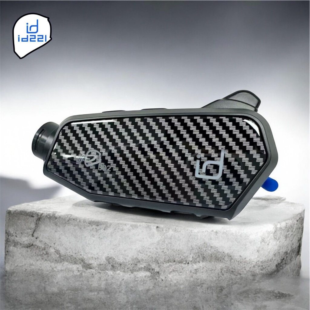 ID221 รุ่น MOTO BC2 บลูธูทพร้อมกล้องในตัว หน้า - หลัง พร้อมอุปกรณ์ติดตั้ง สำหรับหมวกกันน็อคทุกรุ่น