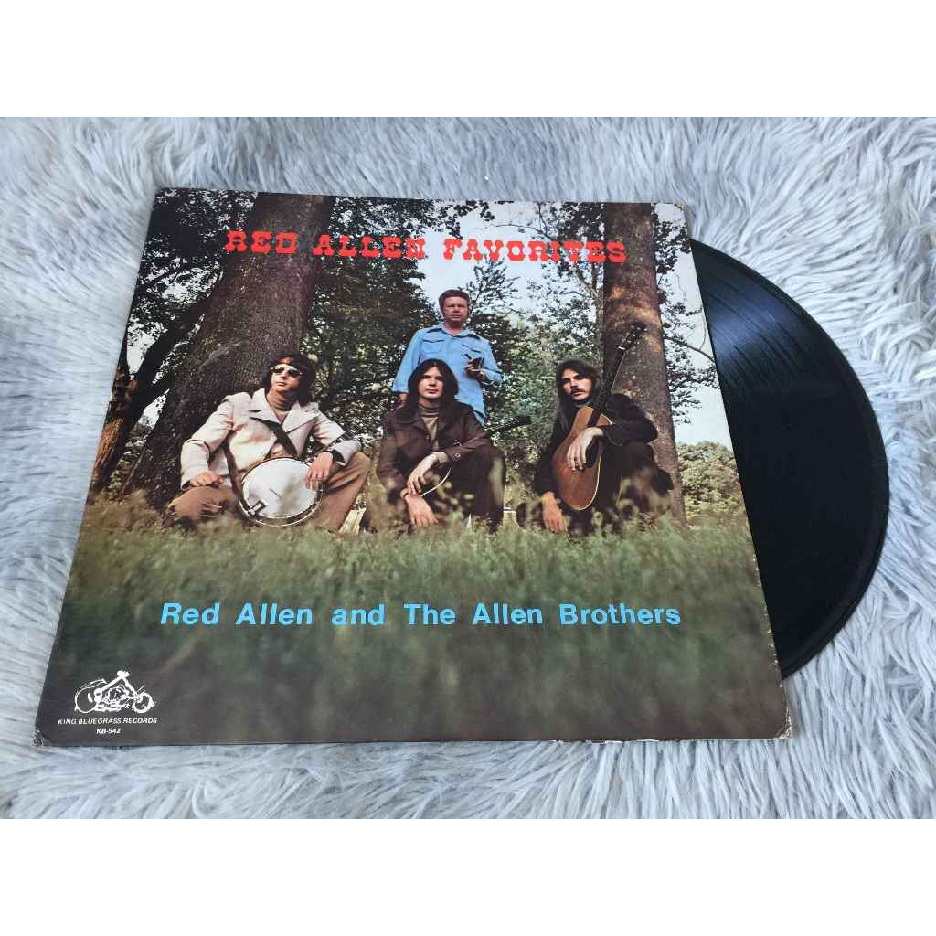 Red Allen Favorites - Red Allen And The Allen Brothers ขนาด 12 นิ้ว LP G156