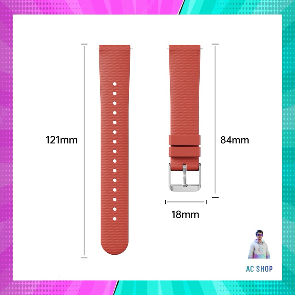 สาย Garmin Quick Release 18 mm. สําหรับ Garmin Venu 4 (41 MM)/3S/2S/265S/255S/VIVO 4S/3S สินค้าในไทย จัดส่งภายใน 24 hr. - รูปที่ 7