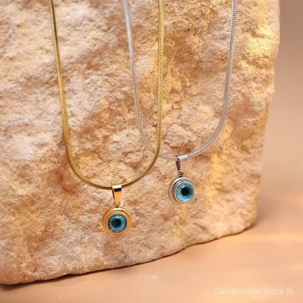 สร้อยคอ Angel Eye เหล็กไทเทเนียม ดีไซน์ทันสมัย