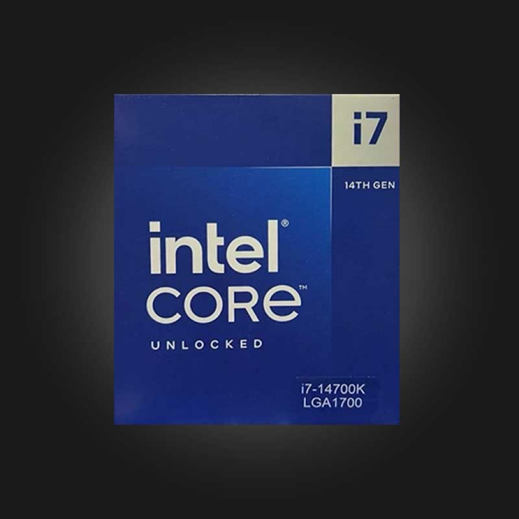 CPU (ซีพียู) INTEL CORE I7-14700K - 20C 28T 2.5-5.6GHz (INTEL SOCKET 1700)มือสอง ประกันเกือบเต็ม คุ้