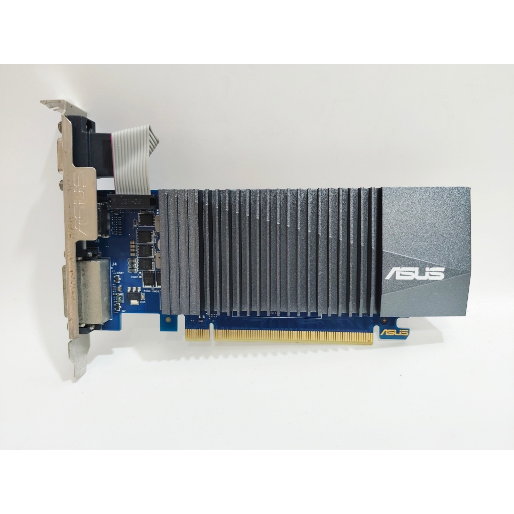 การ์ดจอ ASUS GT 710 2GB GDDR5 ไม่ต่อไฟเพิ่ม HDMI,VGA,DVI