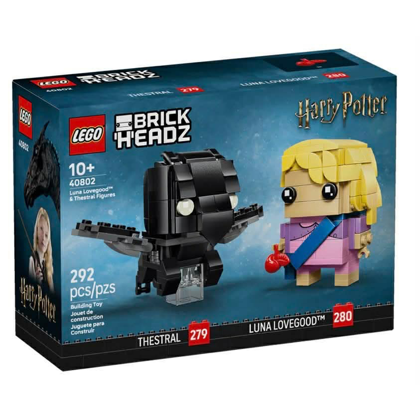 LEGO® BrickHeadz 40802 Luna Lovegood™ & Thestral Figures - เลโก้ใหม่ ของแท้ 💯% กล่องสวย พร้อมส่ง