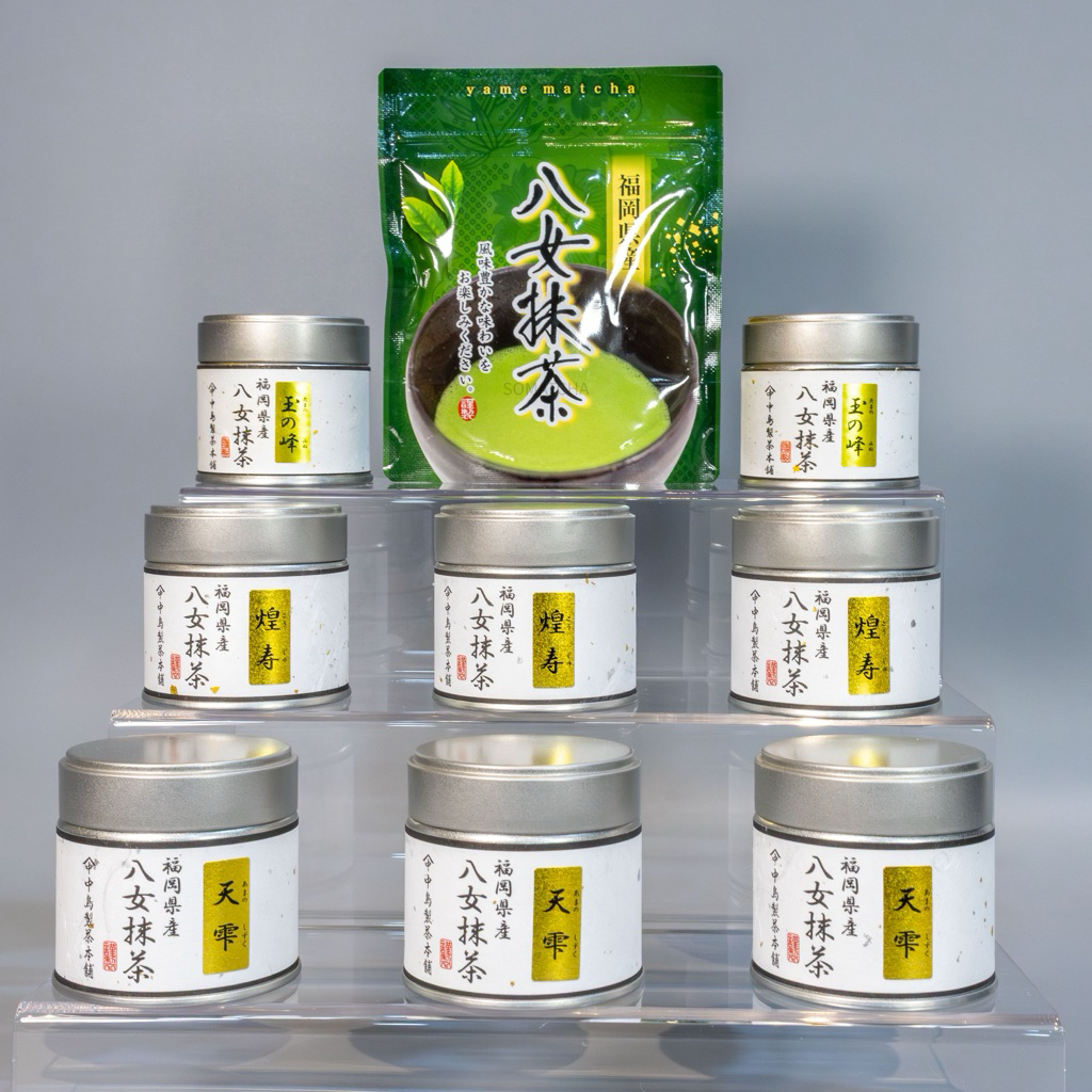 พร้อมส่ง Yame Matcha มัทฉะเกรด Ceremonial จาก Nakashima Seicha - Tama no mine, Otomobe, Okumidori
