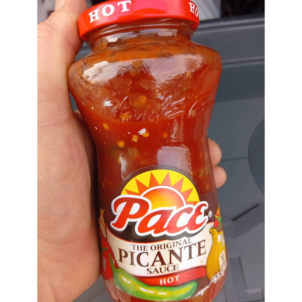 PACE Original Picante Sauce / Hot Salsa * XL FAMILY JAR * TEX-MEX / MEXICAN FOOD 453g