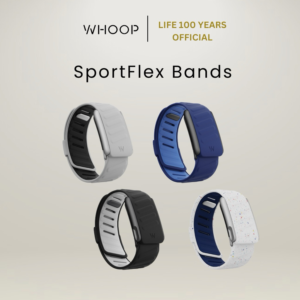 [พร้อมส่ง] WHOOP 5.0/MG SportFlex Bands ของแท้ 100% สายสำรองสำหรับ WHOOP PEAK/LIFE