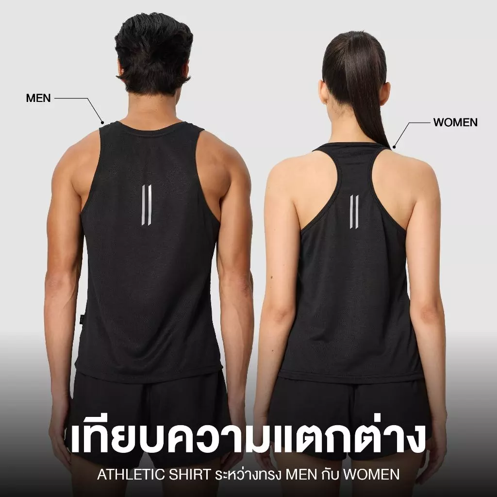 Yuedpao Sportswear - Athletic Shirts (Men) เสื้อออกกำลังกายแขนกุดผู้ชาย เสื้อกีฬา เสื้อกล้ามสำหรับวิ่ง (10 สี) thumbnail 7