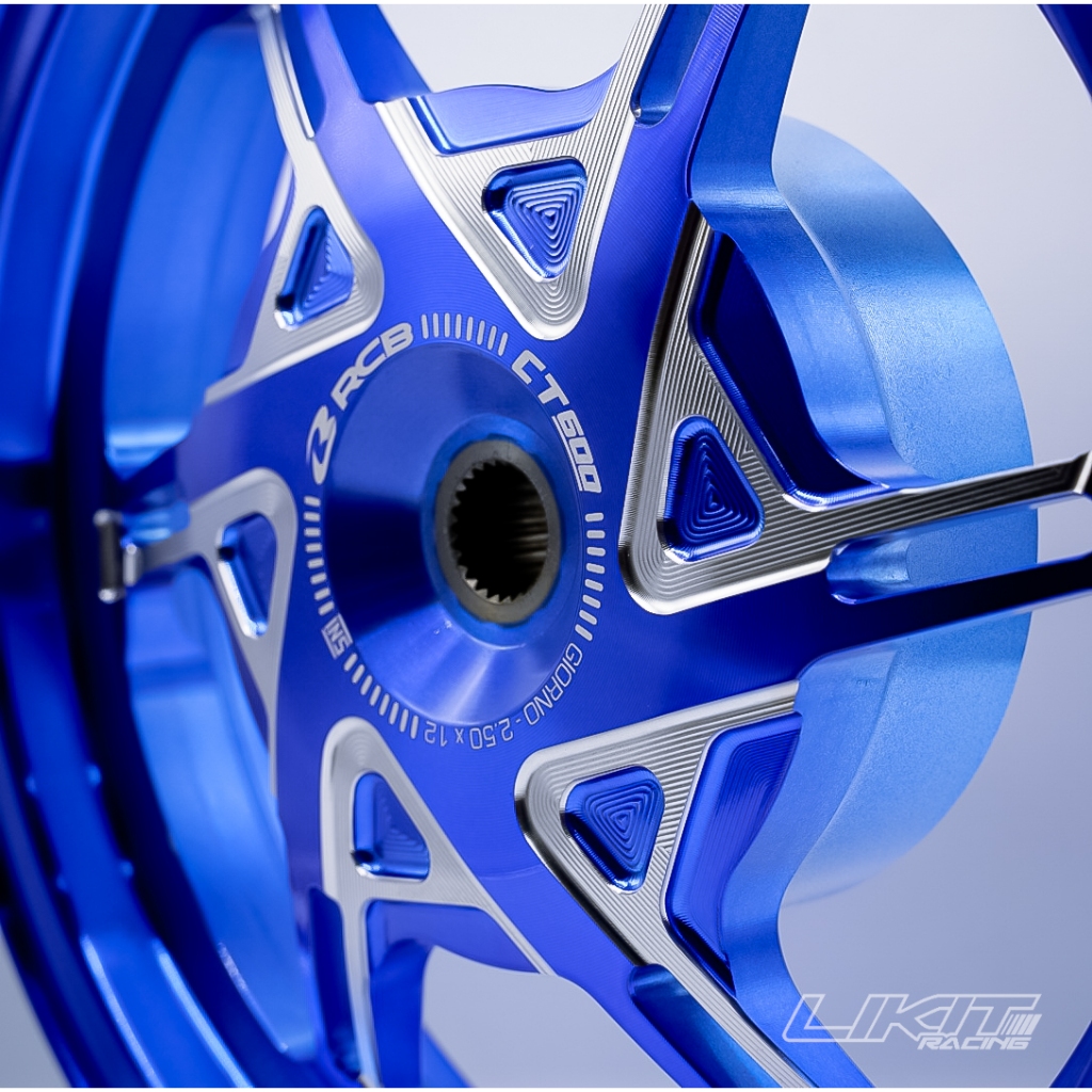 ล้อ RCB CT600 งาน CNC สำหรับ Giorno ตรงรุ่นไม่ต้องแปลง (ไม่รวมจุ๊บลม) ราคา ถูกที่สุด ดีลบีเคเค แกลเลอรีภาพที่ 4