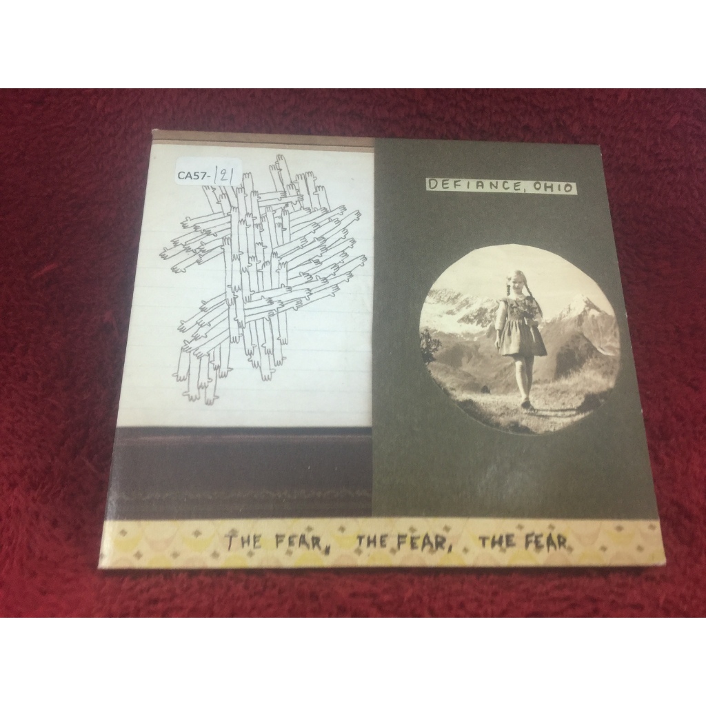 CD Defiance, Ohio – The Fear, The Fear, The Fear สภาพตามปก CA57-121