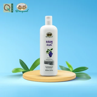 อภัยภูเบศร แชมพูและครีมนวดผม สูตรอัญชัน 300 มล. (เซตคู่)