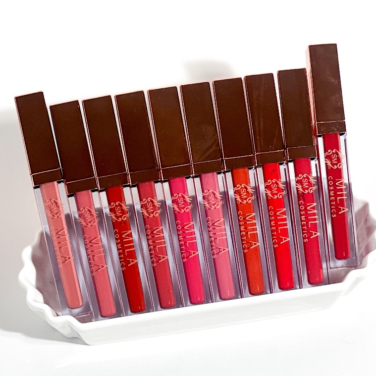 ใหม่ล่าสุด! ลิปแมท MILA MATCHLOCK MATTE ลิปสติกเนื้อแมท สีแน่น คมชัด ติดทนนาน 24 ชั่วโมง เนื้อบางเบา ไม่หนักปาก