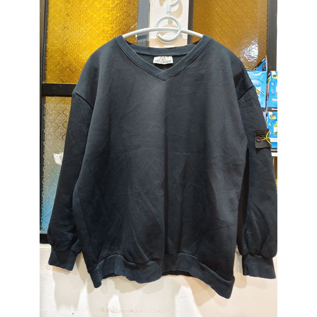 *พร้อมส่ง*🇹🇭 เสื้อ ST0N3 I$LAND V-neck Sweatshirt