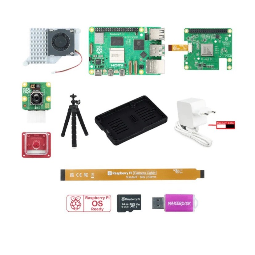 Raspberry Pi 5 16GB AI Complete Kit