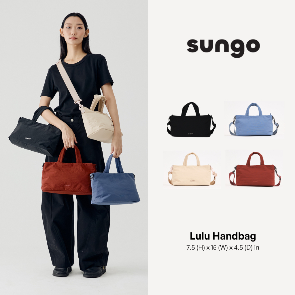 Sungo Lulu Handbag (SG020) กระเป๋าโท้ท ผ้าไนลอน จุของเยอะ Large Capacity Hand Bag ผู้หญิง