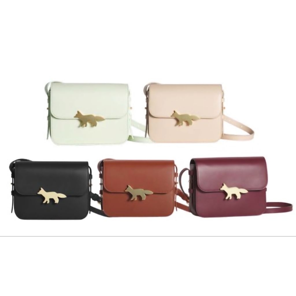New กระเป๋า Maison Kitsune 🦊 Edie bag ของแท้💯 พร้อมส่ง **ทักรีเชคสต็อกรายวันก่อนกดค่า