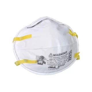 (1กล่อง/20 ชิ้น) 3M 8210 N95 หน้ากากป้องกันฝุ่น ละออง แบบคล้องศรีษะ ส่งไว