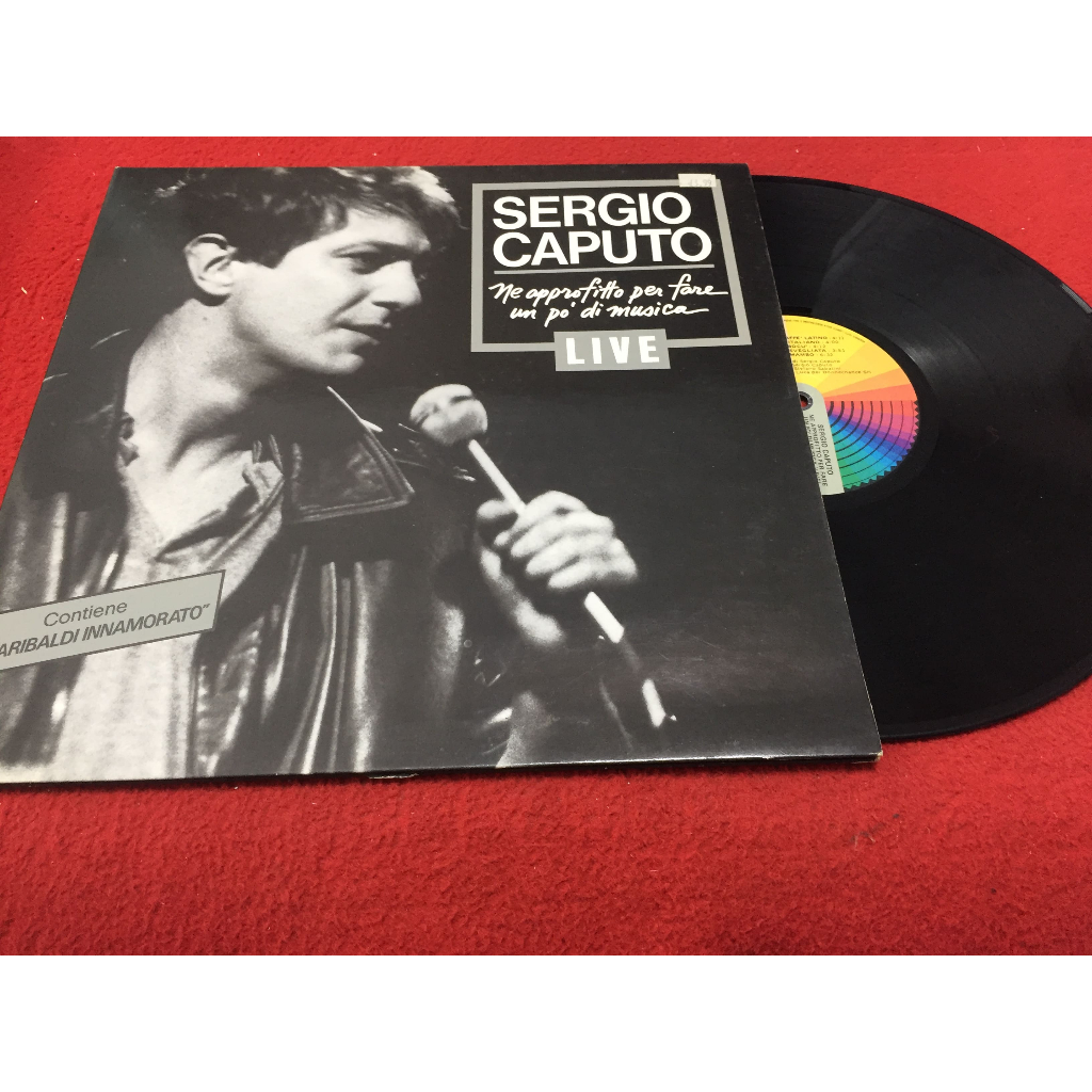 Ne Approfitto Per Fare Un Po' Di Musica - Sergio Caputo ขนาด 12 นิ้ว LP ร้าน PinHaiMusic B102