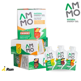 AMMO Natural Energy Gel Box (12 ซอง) เจลให้พลังงาน ใช้วัตถุดิบจากธรรมชาติ