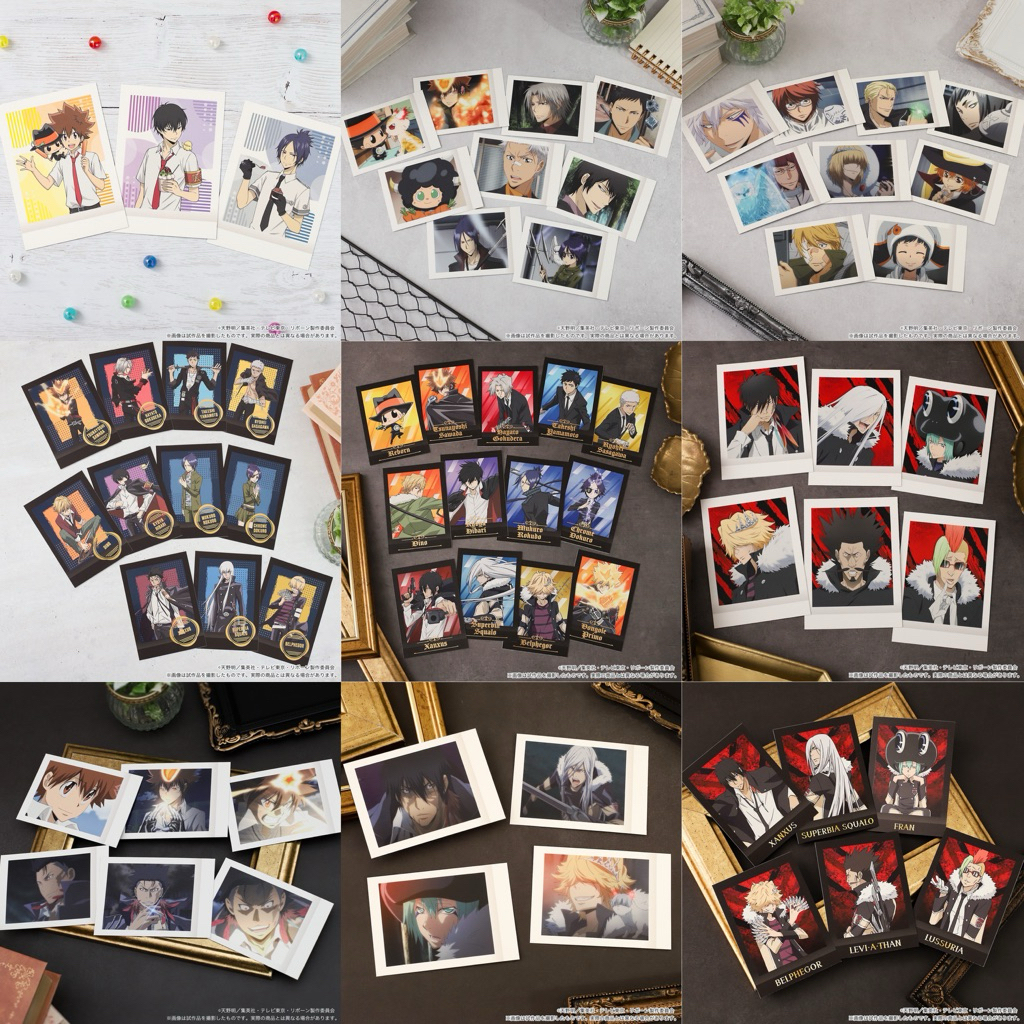 พร้อมส่ง Instant Photo Style Collection Reborn | โฟโต้การ์ด | ฟตก | ครูพิเศษจอมป่วนรีบอร์น