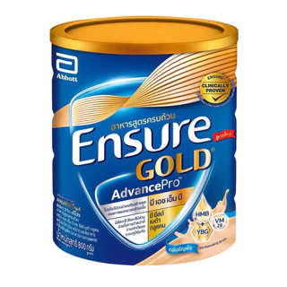 ENSURE เอนชัวร์โกลด์ แอดวานซ์โปร อาหารสูตรครบถ้วน ขนาด800 กรัม1กระป๋อง