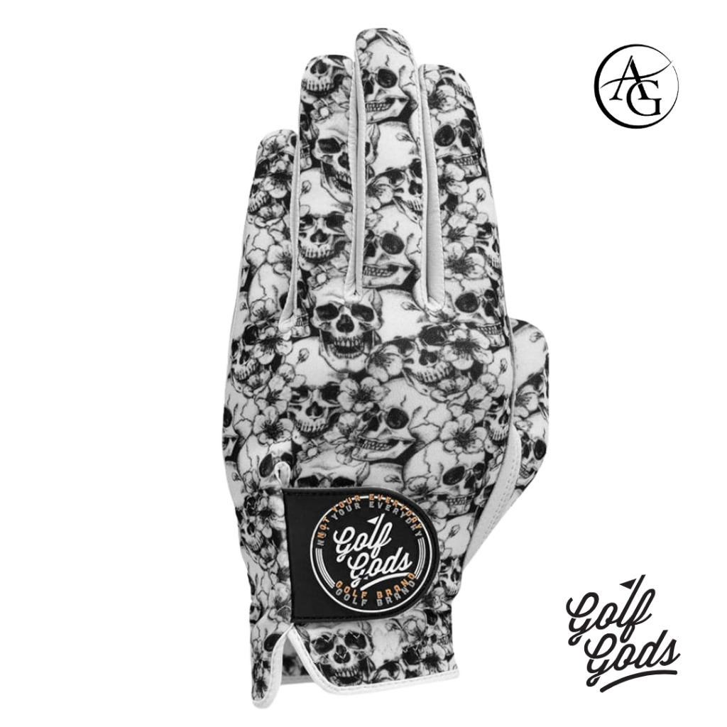 Golf Gods ถุงมือ Golf Glove Skulls