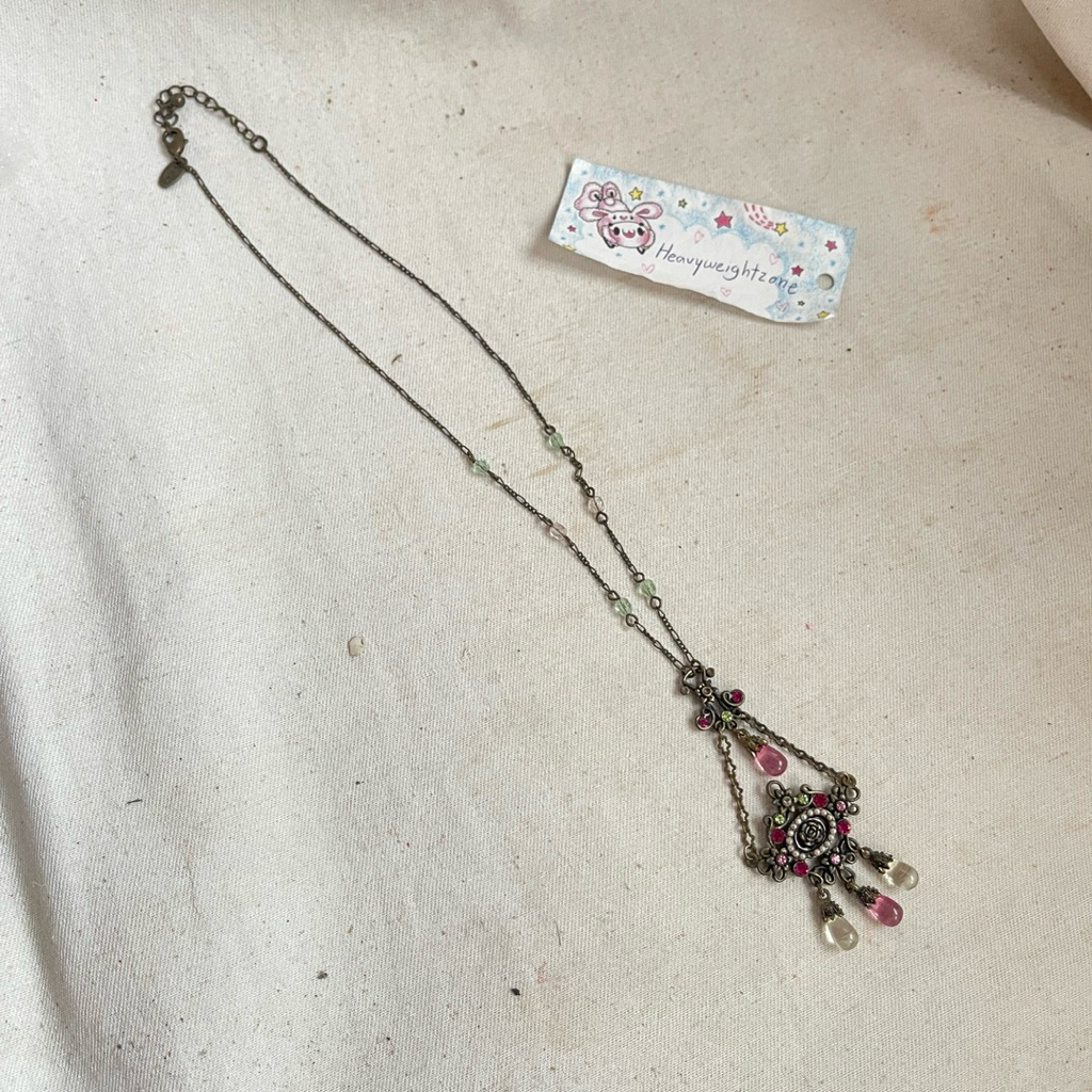 สร้อยคอวินเทจ โบราณมีตอก vtg✨มือสอง สภาพวินเทจ