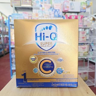 นมผง Hi-Q Super Gold Plus C สูตร 1 ขนาด 1800 กรัม เสริมสร้าง…