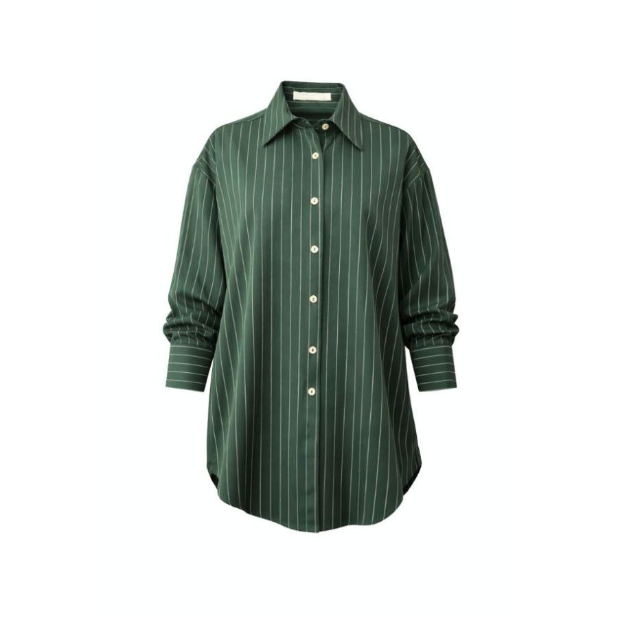 MMCHIC - OVERSIZED PINSTRIPE SHIRT