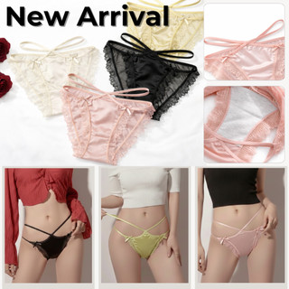 💥Lansrub Bra💥 (N1126)💖 กางเกงในลูกไม้ซีทรู สไตล์หวาน เซ็กซี่ ใส่สบาย💖
