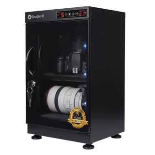 Shutter-B SB-35ES LED Numerical Control Button Dry Cabinet-Black ประกันศูนย์ 5 ปี