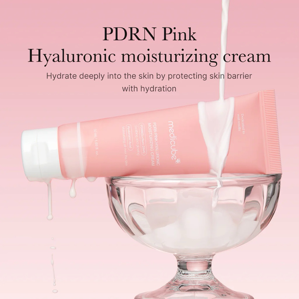 ส่งด่วน Medicube PDRN Pink Peptide Cream 50 ml ไม่แท้ยินดีคืนเงิน