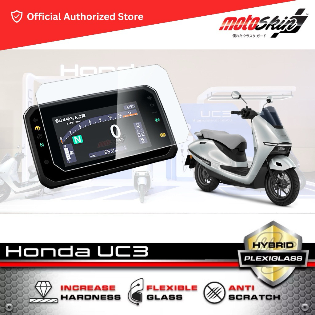 ฟิล์ม Nano Flex glass กันรอยหน้าปัด HONDA  UC3 2026 TFT By Motoskin