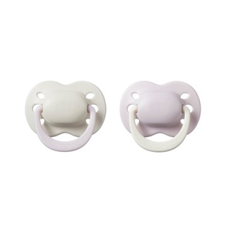 Tommee Tippee จุกหลอกซิลิโคนแรกเกิด 0-2 เดือน ผู้หญิง แพ็คคู่ (คละ 3 สี) รูปที่ 2