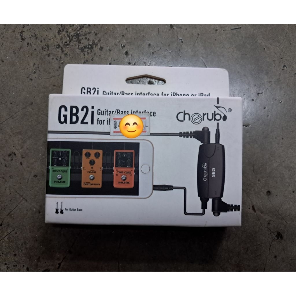 Guitar/Bass interface for iphone/ipad