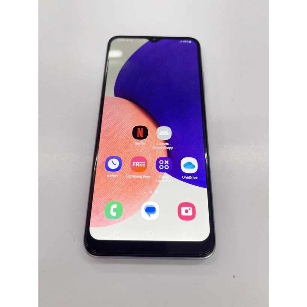 Samsung A22 5G 8 128 GB ม่วง สภาพสวย ไม่เคยซ่อม สแกนได้ ราคาถูกใจ