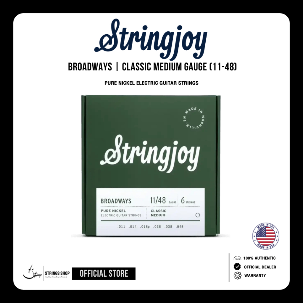 สายกีตาร์ไฟฟ้า StringJoy Broadways Electric Guitar