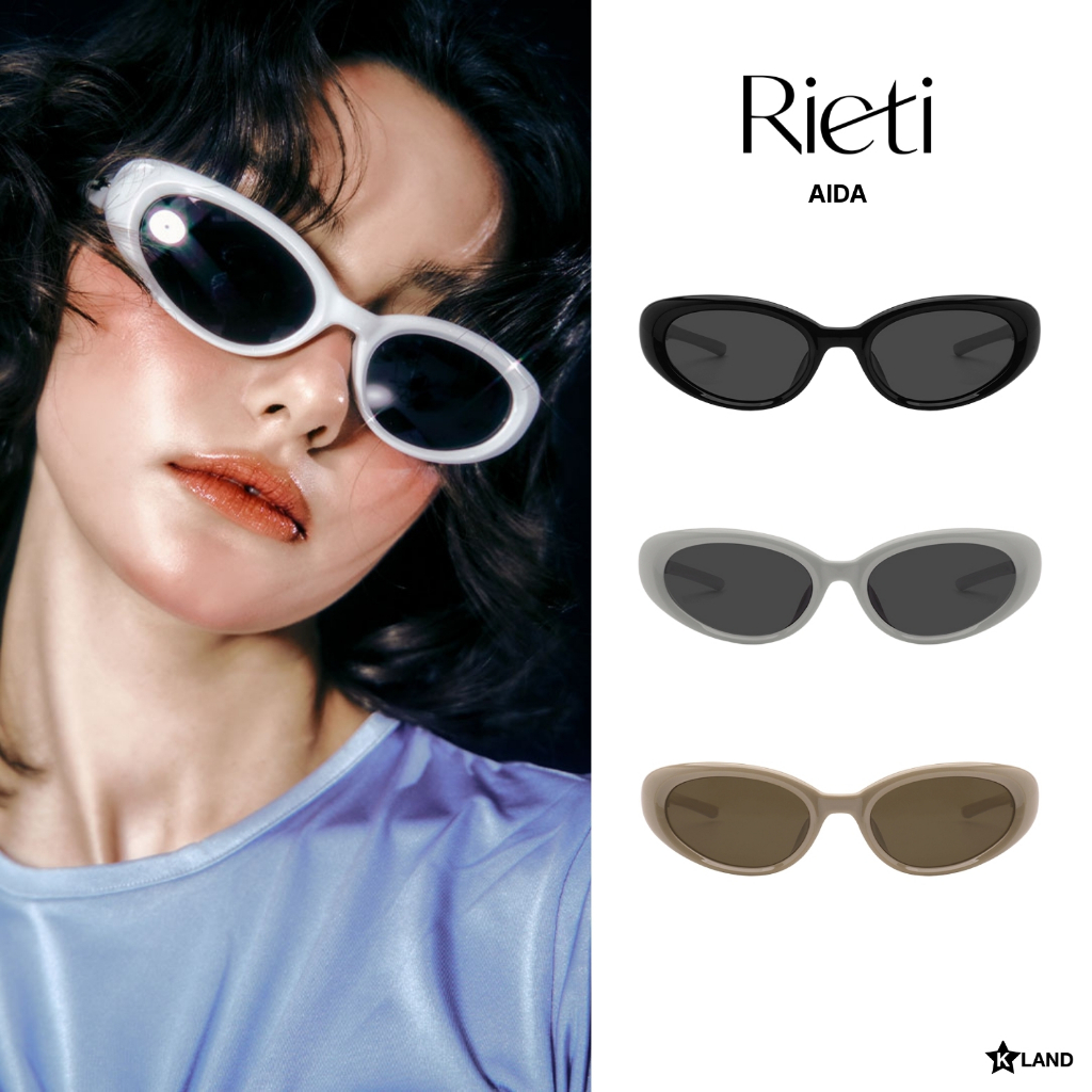 [ ส่งด่วน ได้รับภายใน 4 ชม. ] แว่นตา Rieti รุ่น AIDA แว่นกันแดด แว่นกรองแสง (RTI51SU2016U)