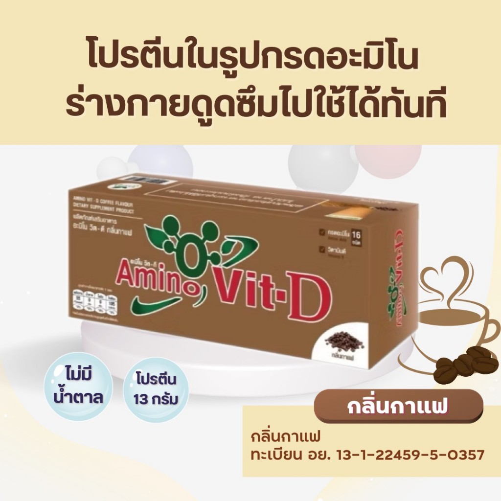 3.3 ส่งฟรี💯 Amino Minus - AMINO PLUS - Amino Vit-D สินค้า Wellness(เวลเนส) โปรตีนพืช เพื่อสุขภาพที่แ