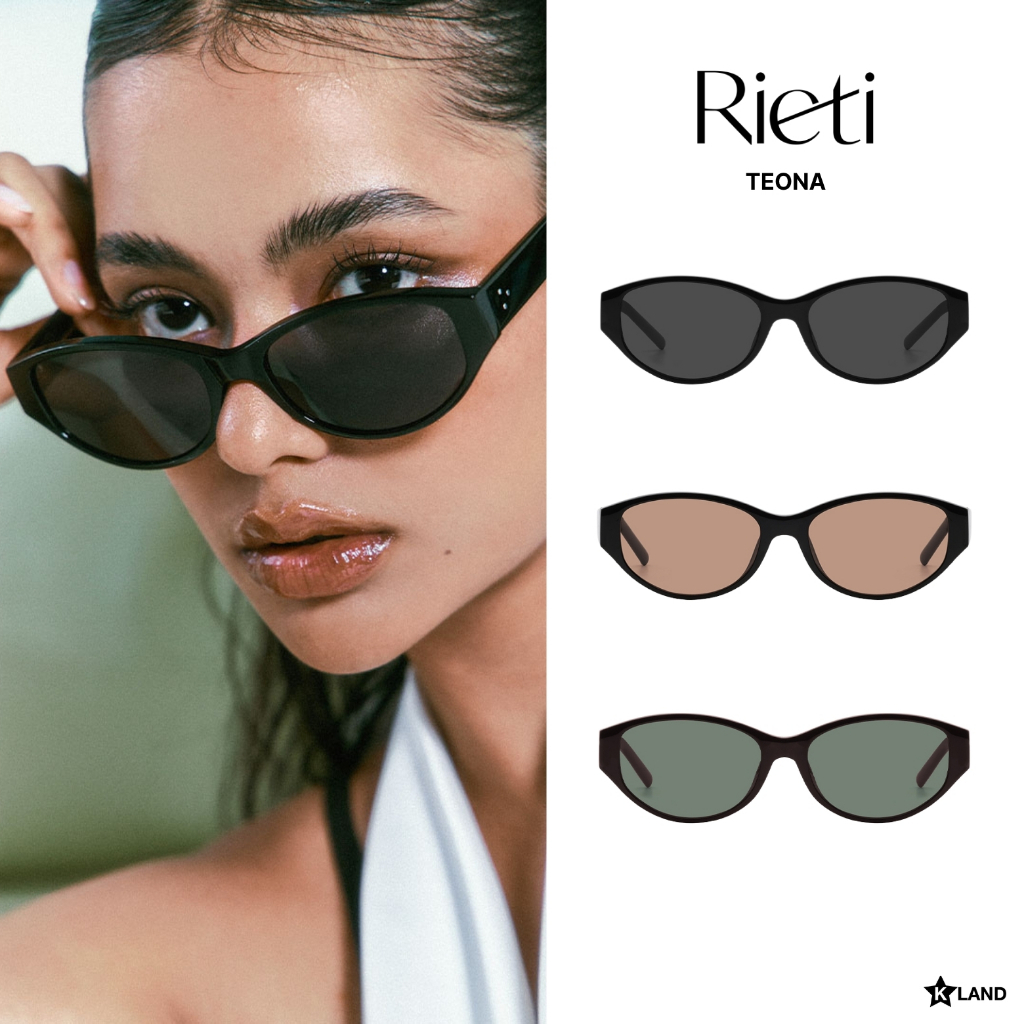 แว่นกันแดด Rieti TEONA มินิมอลเกาหลี ปกป้อง UV400 ถนอมสายตาอย่างมีสไตล์