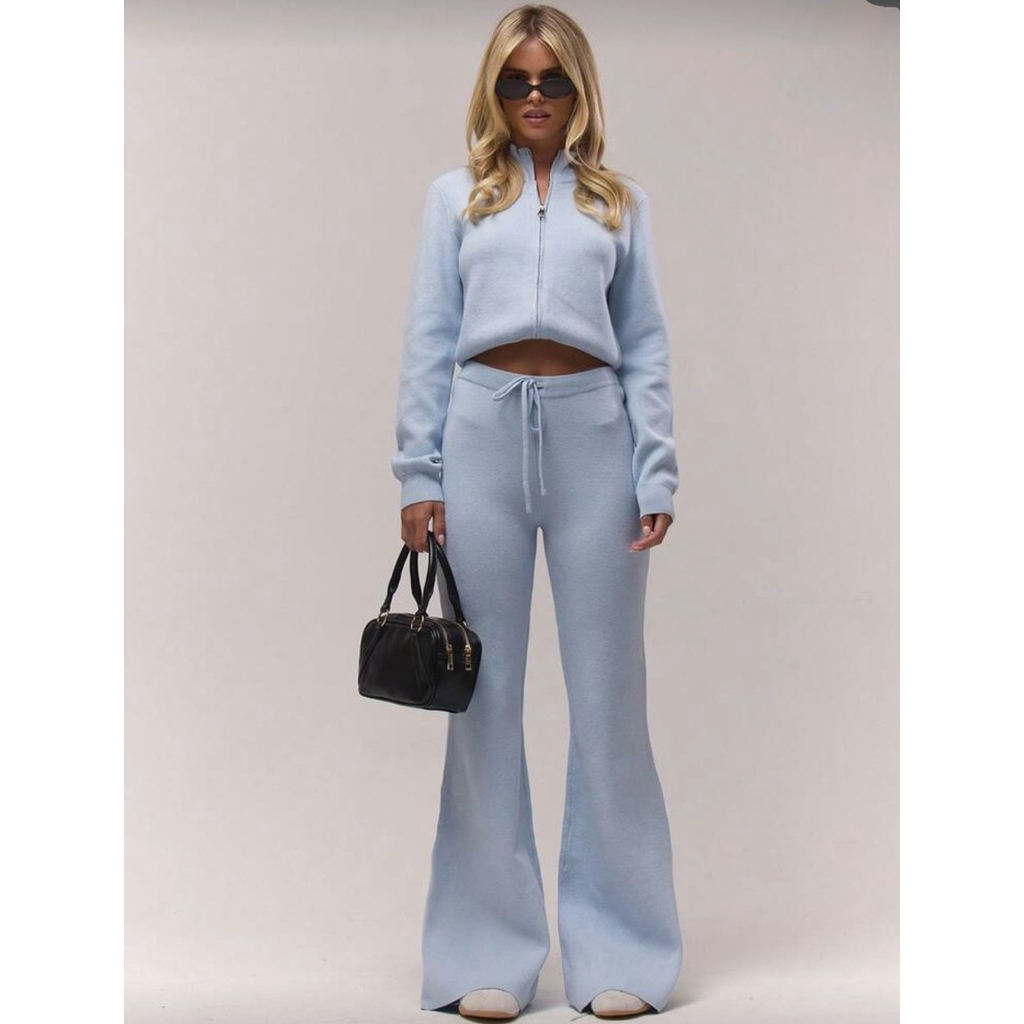 set airport look สีฟ้า