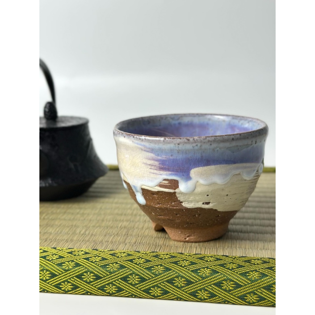 ถ้วยชา Hagi-Yaki Chawan “Sora Chawan – Sky Inspired” by Ōga Kazuyuki 大賀和幸
