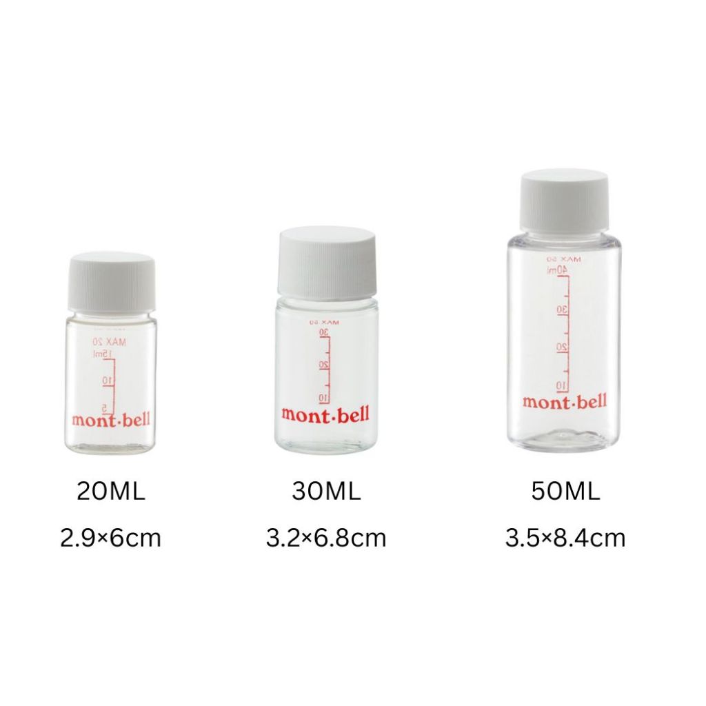 Montbell ขวดขนาดเล็ก รุ่น Mini Clear Bottle