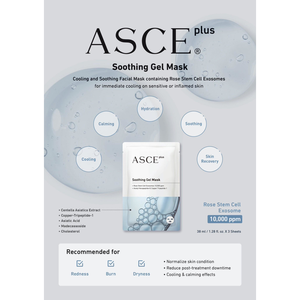 ASCE Plus Soothing Gel Exosome Mask
