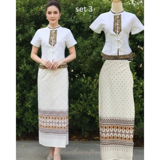ชุดไทยประยุกต์ ชุดพื้นเมือง (มีให้เลือกหลายset)
